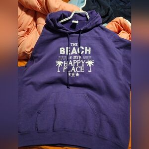 Jerzees Purple NuBlend Hoodie